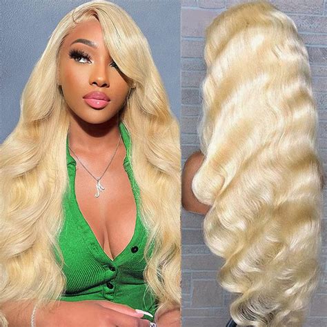 Onice 613 Lace Front Wig Human Hair 13x4 Blonde Body Wave