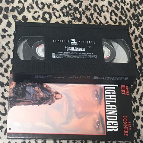 Highlander Vhs Vintage Vhs Tapes Vhs Vintage Vhs Tapes Retro Etsy