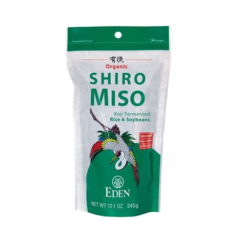 Eden Organic Shiro Miso Sweet White Miso Paste Less Sodium Koji