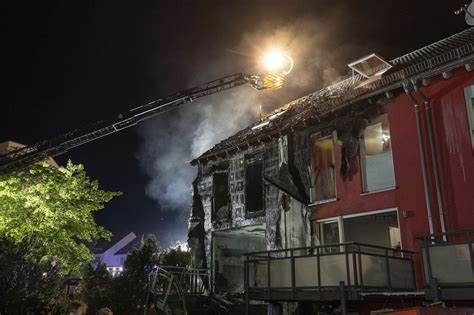 520 000 Euro Schaden nach Brand Verheerendes Feuer zerstört Haus in