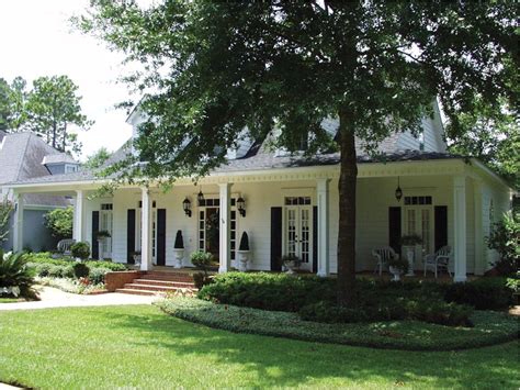 Acadian House Plans With Front Porch