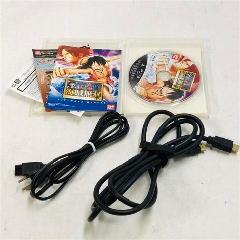 One Piece Ps Kaizoku Musou Gold Edition Ps Cech B With Cable