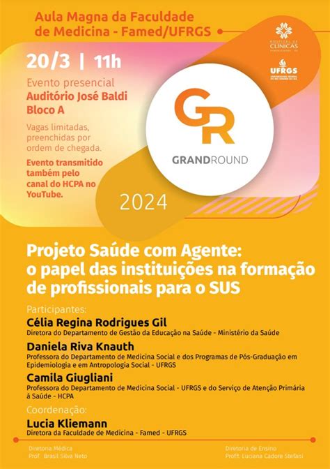 Convite Para Aula Inaugural FAMED 2024 1 Faculdade De Medicina