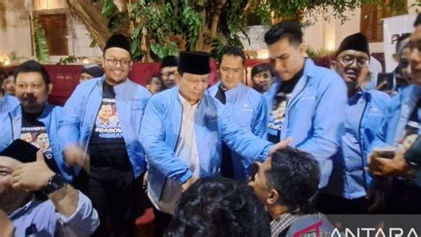 Prabowo Klaim Jadi Saksi Perjuangan Jokowi Untuk Rakyat Indonesia