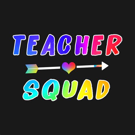 Teacher Squad Teacher T Shirt Teepublic