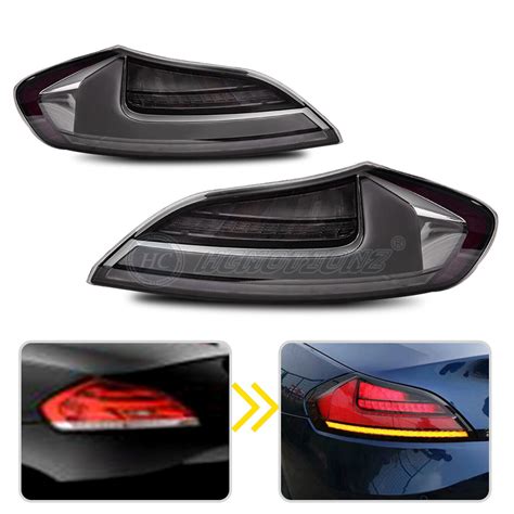 Pcs Smoked Led Tail Lights For Bmw Z E Rear Lamps Dynamic