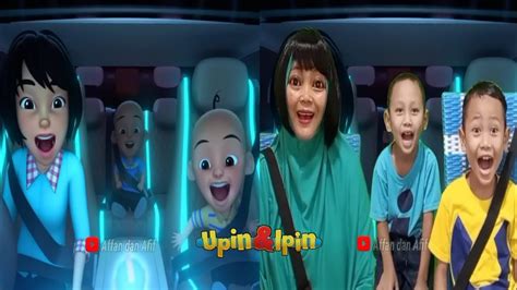 Kompilasi Tiru Aksi Upin Ipin Upin Ipin Naik Mobil Listrik YouTube