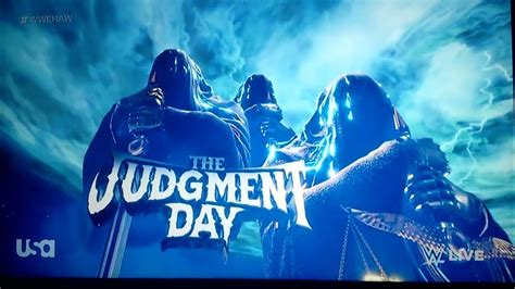 Wwe The Judgment Day Entrance With Logo Youtube