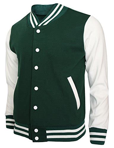 Best Green And White Varsity Jackets For Spring