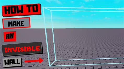 How To Make Invisible Part On Roblox Studio Tutorial 2022 Youtube