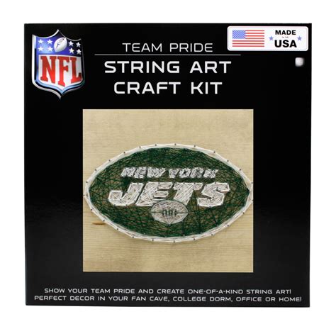 New York Jetsstring Art Craft Kit For The Deep Rooted Fan