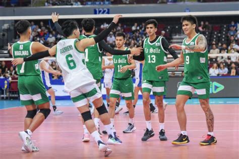 Uaap La Salle Downs Ateneo For Back To Back Wins In Men S Volleyball