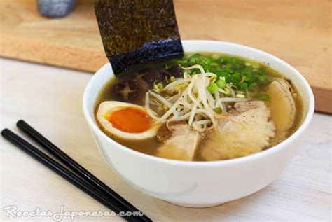 Shoyu Ramen Recetas Japonesas En Espa Ol