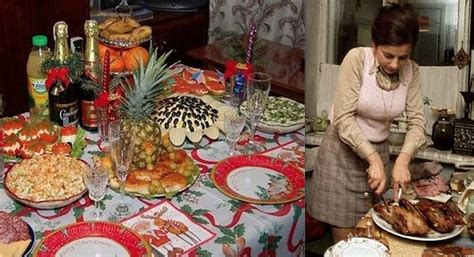 Праздничный стол в СССР меню (67 фото) - фото - картинки и рисунки ...