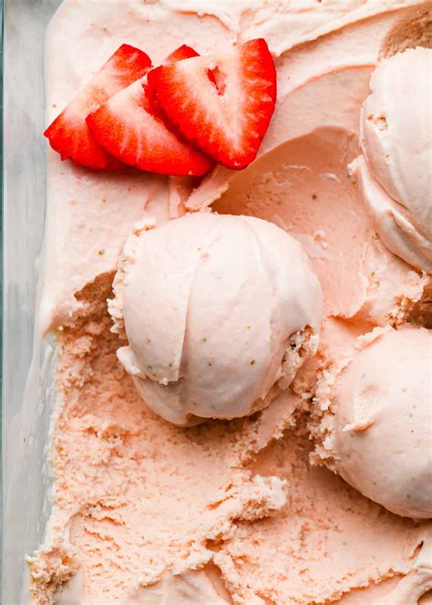 Strawberry Ice Cream Joyfoodsunshine