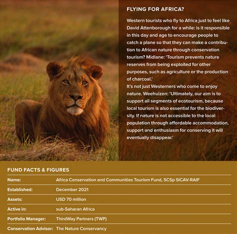 ASN Bank - How ecotourism strengthens biodiversity in Africa