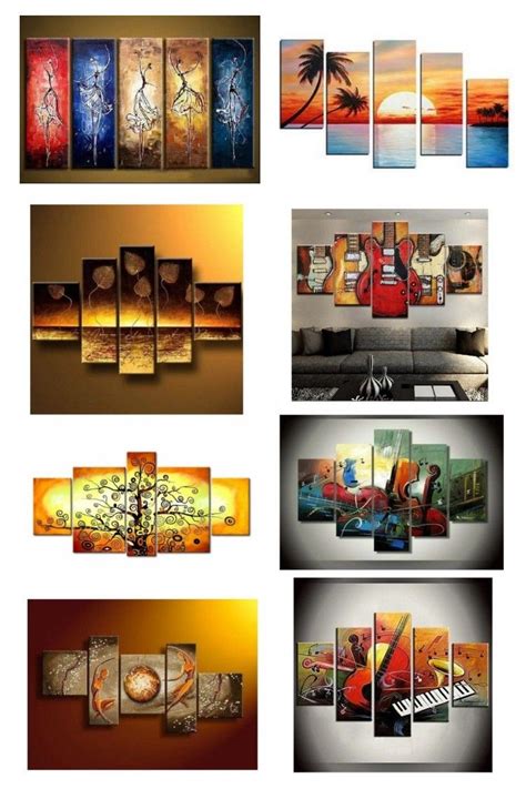 Extra Large Hand Painted Art Paintings For Home Decoration Large Wall