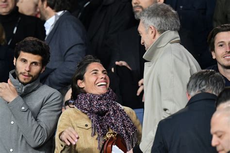 Photo Alessandra Sublet Et Vincent Cassel Dans Les Tribunes Du Parc