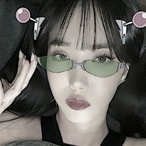 Sinb Gfriend G Friend Cat Eye Ava Kpop Glasses Pins Quick Fashion