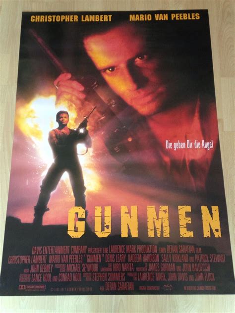 Gunmen Kinoplakat A0 84x119cm Christopher Lambert Mario Van Peebles