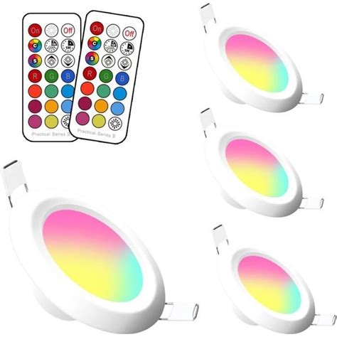 Jayool Led Spots Encastrables Rond W Lnaires Encastr S Plafonnier