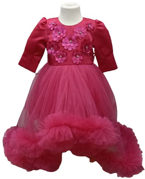 Rochie Fucsia Botez Fata Articole Botez Online Aldomo