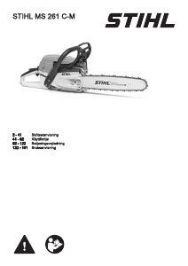 Bruksanvisning Stihl MS 261 C M VW Kedjesåg