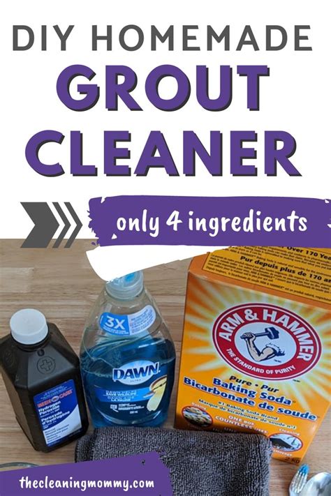 Easy Diy Grout Cleaner How To Clean Your Grout Homemade Grout Cleaner Diy Grout Cleaner