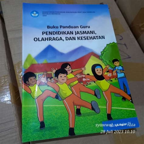 Jual Buku Panduan Guru Pjok Kelas 4 Sd Kurikulum Merdeka K21 Diknas Di