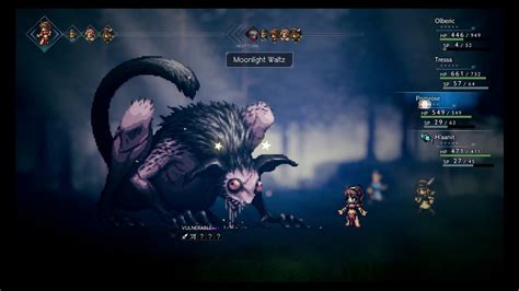 Octopath Traveler Switch Part 16 Big Game Hunting Ghisarma Boss