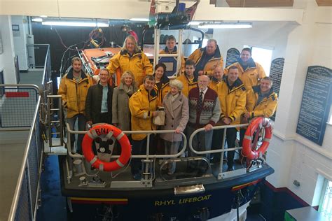 Midlands Rnli Supporters Help Rhyl Stations Shannon Lifeboat Appeal