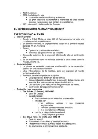 Tema 14 Resumen Arte Siglo Xx PDF