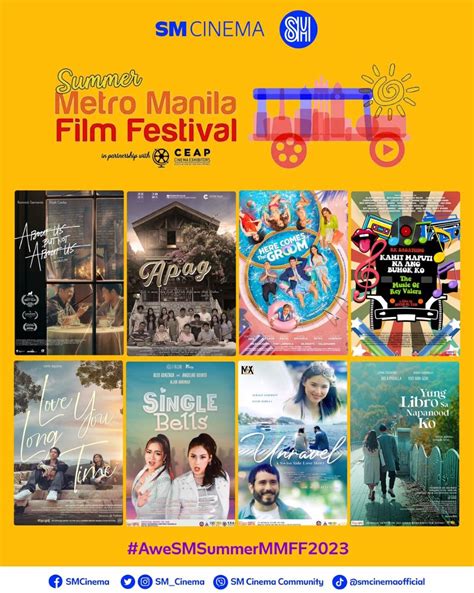 The First Ever Summer Manila Film Festival At Sm Cinemas Team Pcheng