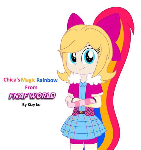 Chica Magic Rainbow Pole Bear Fnaf Rainbow