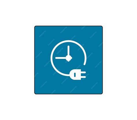 Premium Vector | Charging time button. charging system activation