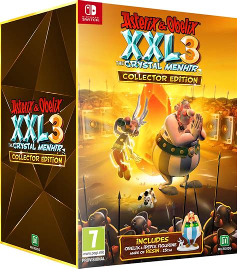 Asterix Obelix Xxl The Crystal Menhir Collectors Edition Switch