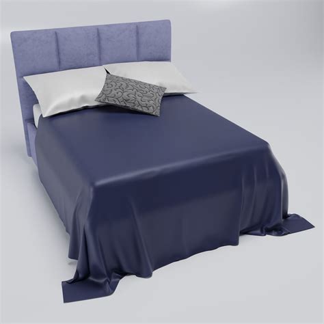 Elisa Bed Model - TurboSquid 1653392