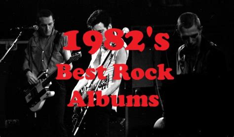 1982s Best Rock Albums