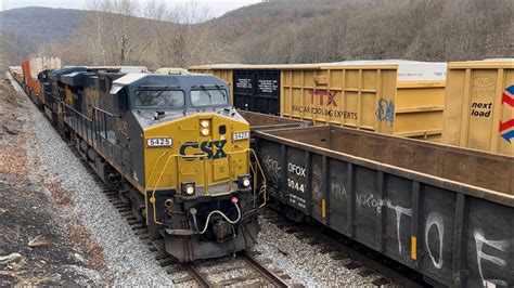 A Good Friday On The Csx Keystone Subdivision In Connellsville Pa