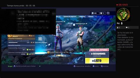 Mi primera transmisión en vivo jugando fortnite con mi amigo ignacio y