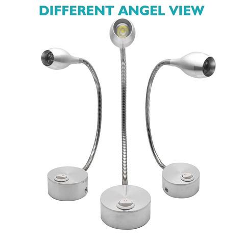 led interior white light adjustable modern reading vicedeal