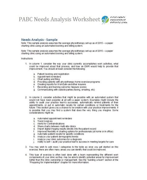 50 Needs Assessment Templates And Examples Printabletemplates