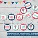 Hot Air Balloon First Birthday Invitation Printable Retro Hot Etsy