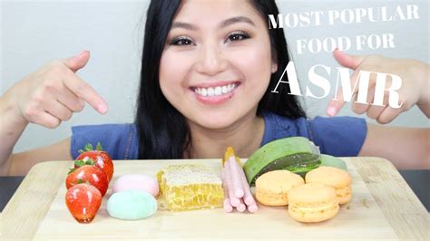 Most Popular Food For Asmr Honeycomb Aloe Vera Tanghulu Macarons