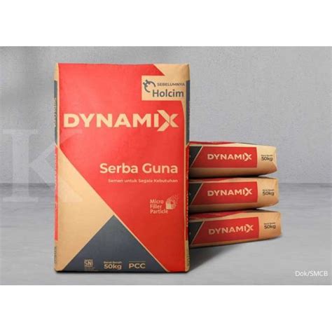 Jual Semen Dynamix Holcim Baturaja Tiga Roda Conch Merah Putih Scg