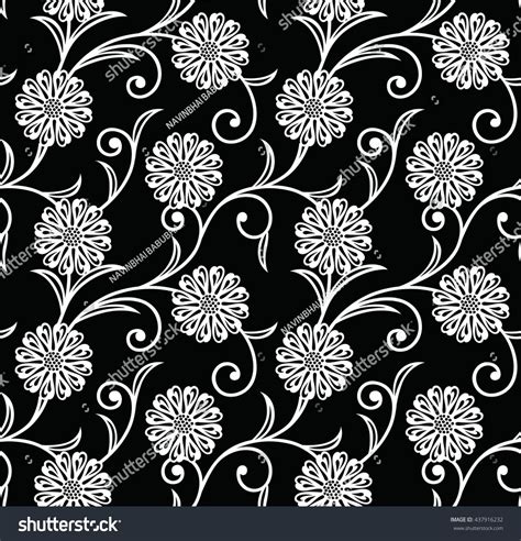 Seamless Textile Pattern Stock Vector Royalty Free 437916232