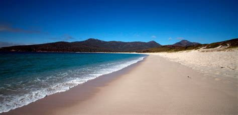 Wineglass Bay Beach View In Freycinet National Park Rob Taylor Flickr