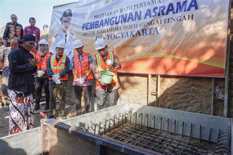 Asrama Mahasiswa Hst Di Yogyakarta Dibangun Bupati Aulia Investasi