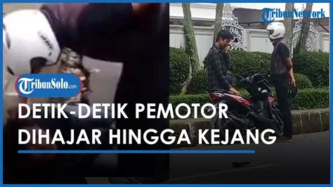 Viral Video Pria Arogan Hajar Pemotor Hingga Tergeletak Kejang Kejang