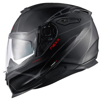 Casco Moto Nexx Y 100 B Side Black Grey Matt Pronto Per L Invio